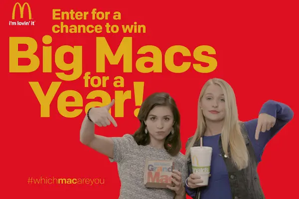 McDonald’s Which Mac Are You Sweepstakes