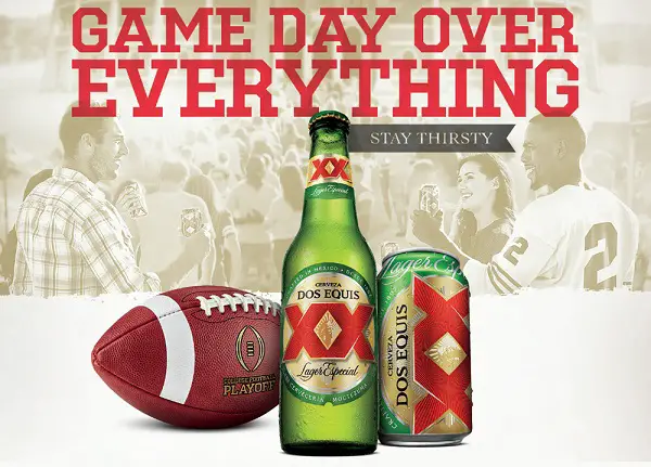 Dos Equis Game Day over Everything Sweepstakes