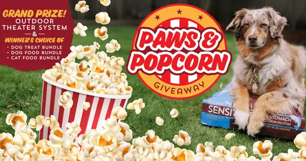 Win The Paws & Popcorn Giveaway