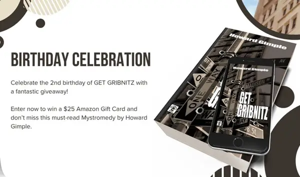 Win The Get Gribnitz Book Blitz Giveaway