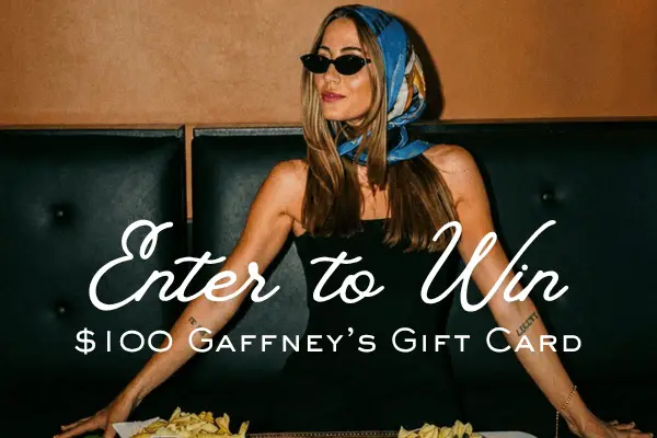 Win A $100 Gift Card to The Parlor at Gaffney's!
