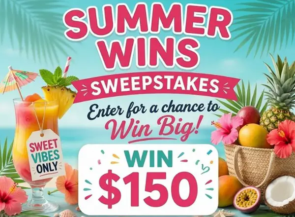 Win A $150 Gift Card Summer Wins Sweepstakes