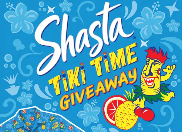 Win The Shasta Tiki Time Giveaway