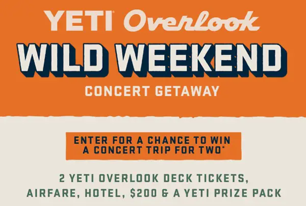 Win The YETI Overlook Deck Sweepstakes