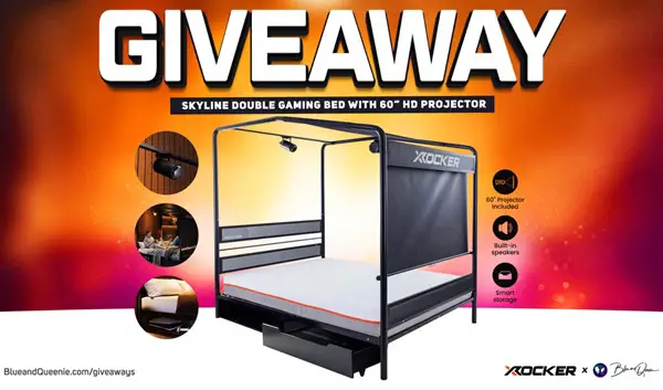Win X Rocker Gamer Bed Giveaway