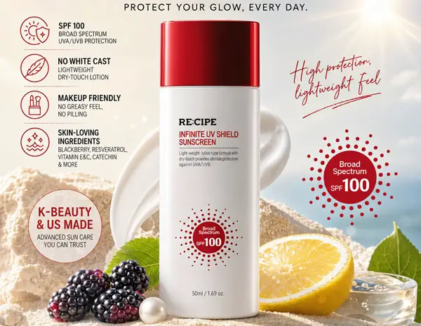Win RE:CIPE SPF 100 Sun Shield Giveaway