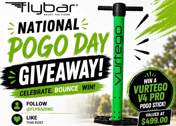 Win Flybar: National Pogo Day Giveaway