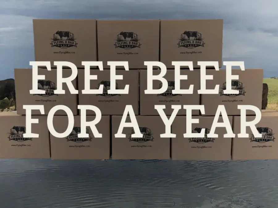 Win The Flying B Bar Ranch “Free Beef for a Year” Sweepstakes