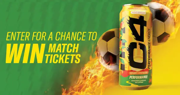 Win The C4 Energy® x Chicago Fire FC® Sweepstakes