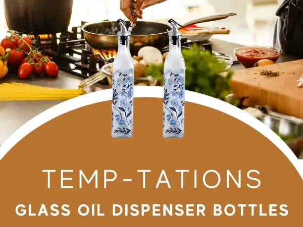 Win Temp-tations Set of 2 Glass Oil Dispenser Bottles Giveaway