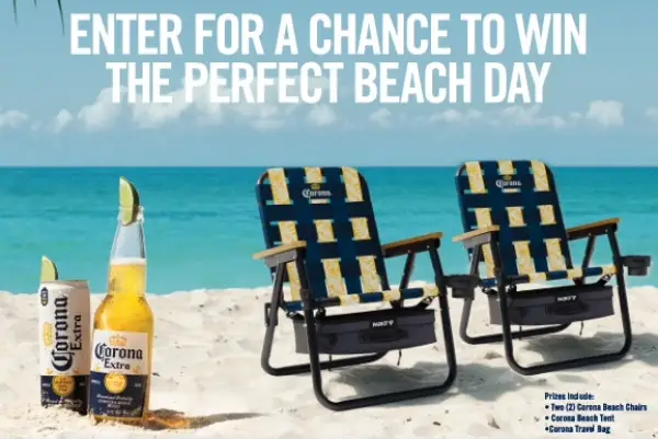 Win Corona Perfect Beach Day Essentials 2026 Sweepstakes