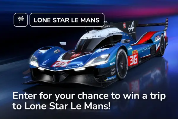 Win The Lonestar Le Mans Ticket Giveaway