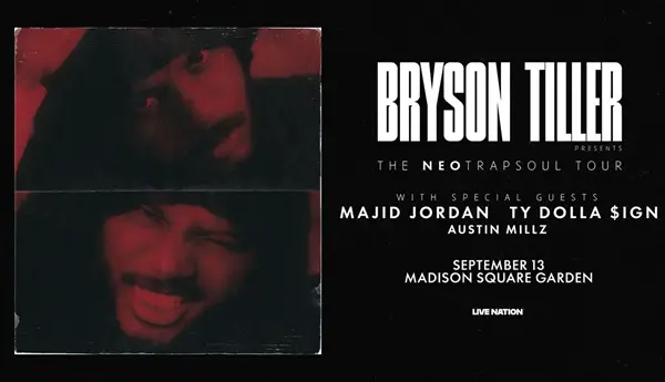 Win A VIP Bryson Tiller New York Flyaway with Hotel, Flights & VIP Concert Tickets Sweepstakes