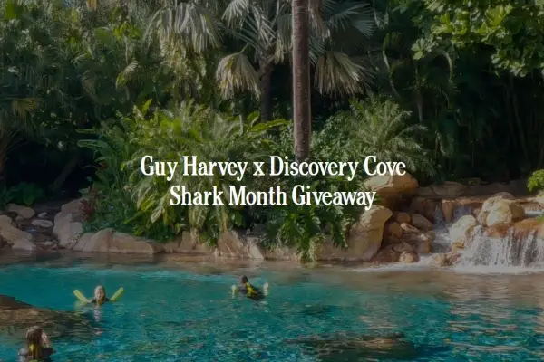 Win The Discovery Cove Shark Month Giveaway