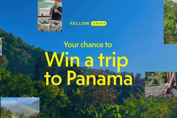 Win A Panama Coffee Origin Experience for Two with Fellow Drops Panama Origins Trip Giveaway