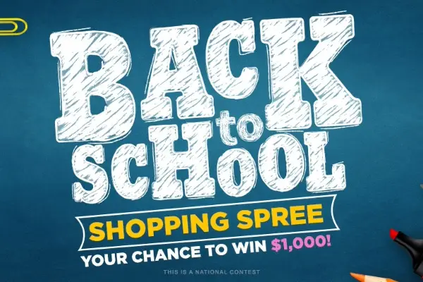 Win A Back to School Shopping Spree!