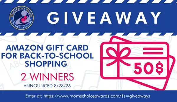 Win Mom's Choice Awards: Back To School Giveaway