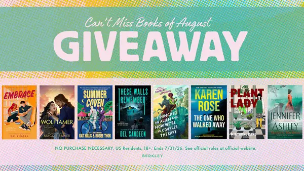 Win Can’t Miss Books of August Sweepstakes