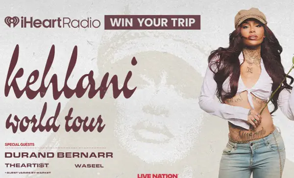 Win An Unforgettable VIP Trip For Two To Los Angeles To See Kehlani Live Sweepstakes