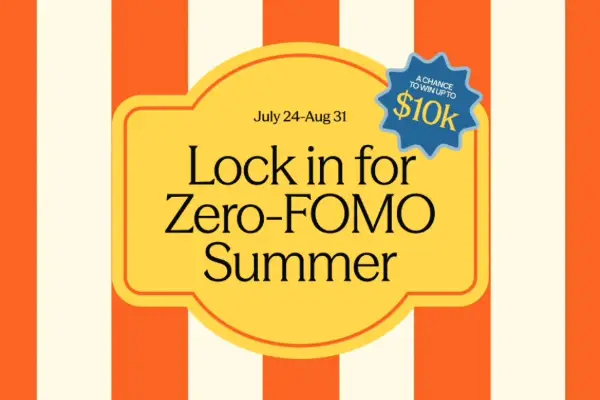 Win Synchrony Zero FOMO Summer Sweepstakes