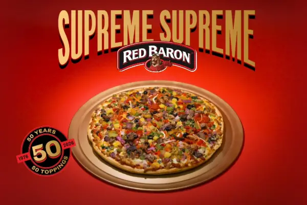 Win RED BARON® Pizza Supreme Supreme 2026 Sweepstakes