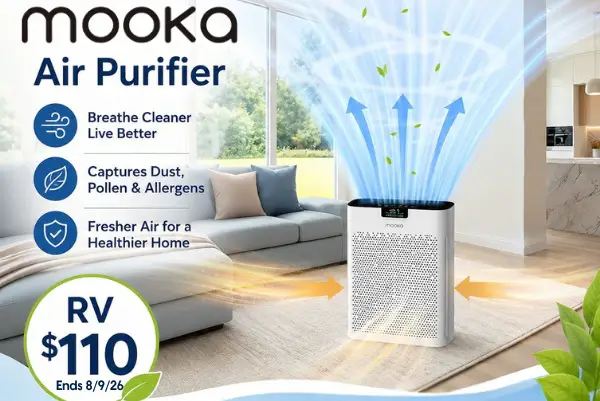 Win MOOKA Air Purifier KJ190 Giveaway