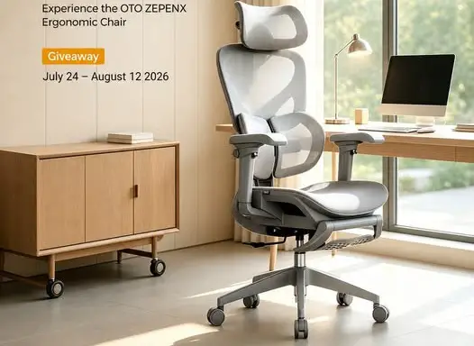Win The OTO: Zenpex Ergonomic Chair Giveaway
