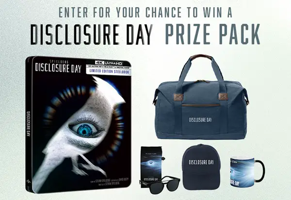 Win The Disclosure Day Sweepstakes