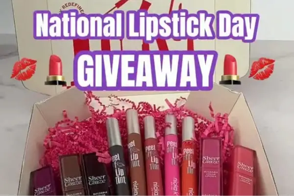 Win Nicka K New York: Lipstick Day Giveaway