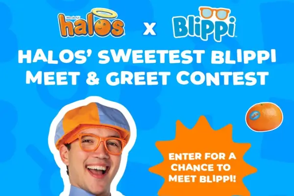 Win The Wonderful Halos’ Sweetest Blippi Meet and Greet Contest