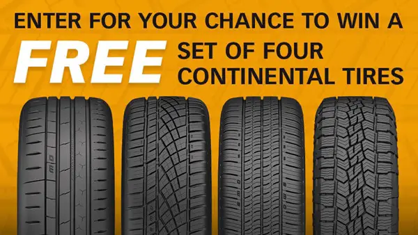 Win The Continental Tire Powernation Summer 2026 Sweepstakes