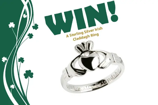 Win Irish Shop: Sterling Silver Irish Claddagh Ring Giveaway