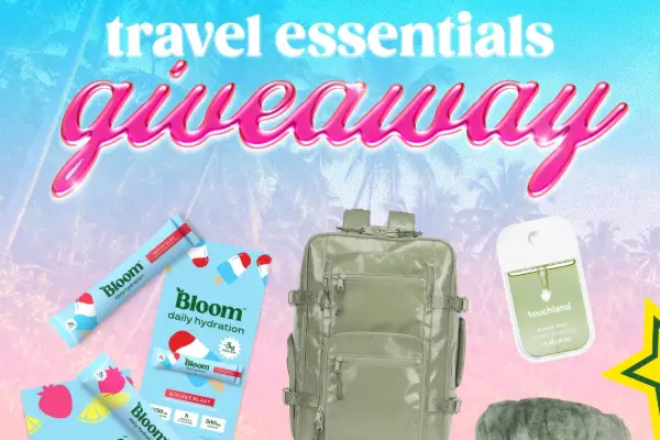 Win Bloom: Travel Essentials Giveaway