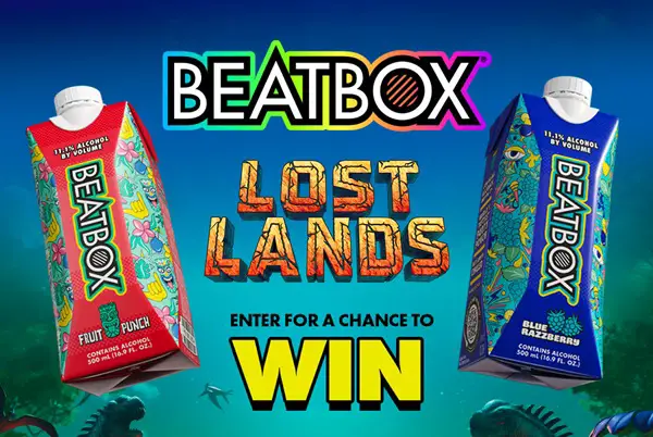 Win Beatbox Beverages® Lost Lands Camping 2026 Sweepstakes