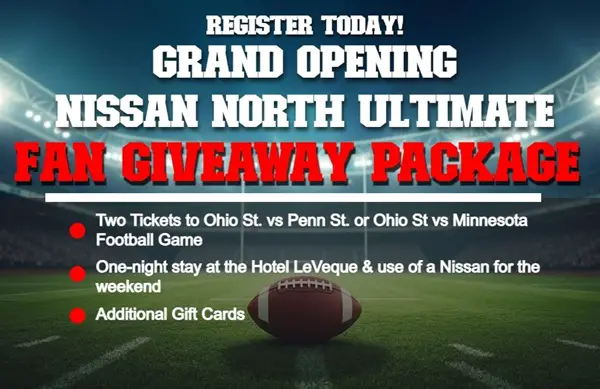 Win Nissan North: Ultimate Fan Giveaway