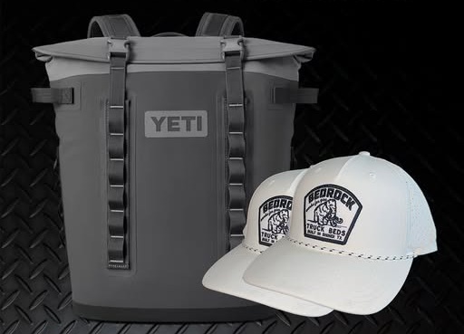 Win Bedrock Truck Beds: YETI Hopper M20 Backpack Soft Cooler Giveaway
