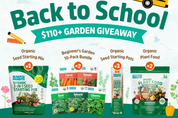Win Back to the Roots: Back to School Giveaway