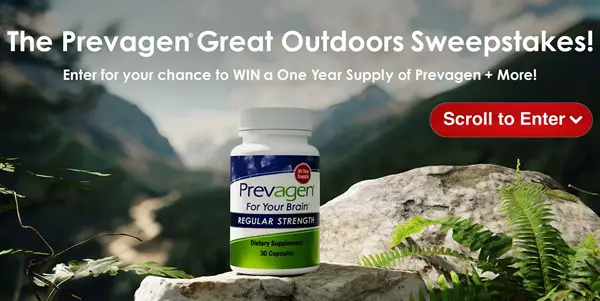 Win The Prevagen Great Outdoors Sweepstakes