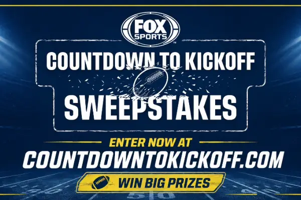 Win The FOX Sports Countdown To Kickoff 2026 Sweepstakes
