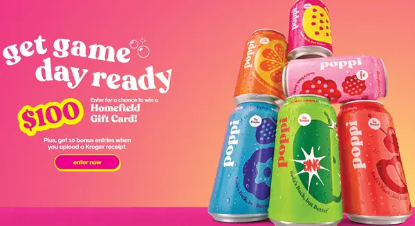 Win 2026 poppi x Kroger Back to School Sweepstakes