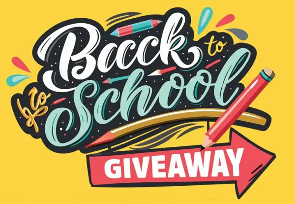 Back to School Giveaway: Win a $500 Visa Gift Card for School Supplies! (9 Winners)
