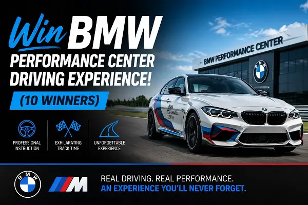 BMW Summer of Soccer Sweepstakes – Win Ultimate Track Experience with Clint Dempsey! (10 Winners)