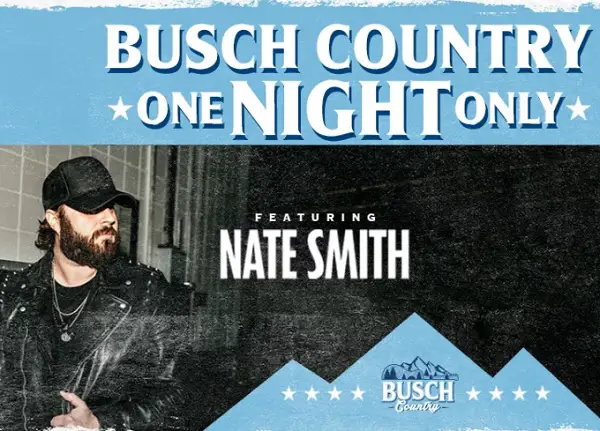 Win Nate Smith Concert Tickets [100 Winners]
