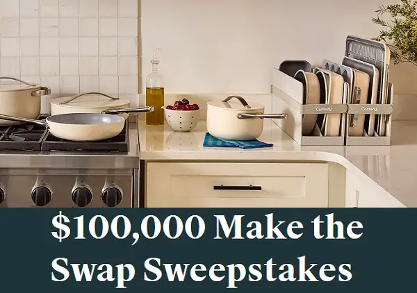Win $100,000 Cash or a Dream Kitchen Renovation! (1 Winner)