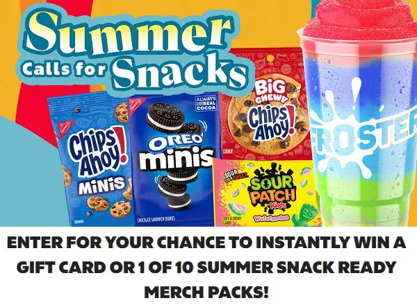 Circle K Froster & Summer Snacks Sweepstakes – Win Gift Cards & Summer Prizes