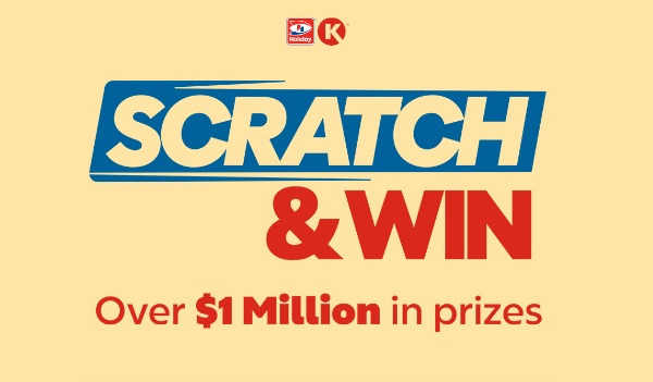Circle K SCRATCH & WIN Sweepstakes: Win $10,000 Cash, Gift Cards & Instant Prizes!