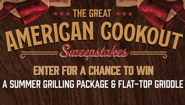 Coca-Cola Great American Cookout Sweepstakes: Win Backyard Cookout Prizes! (6 Winners)
