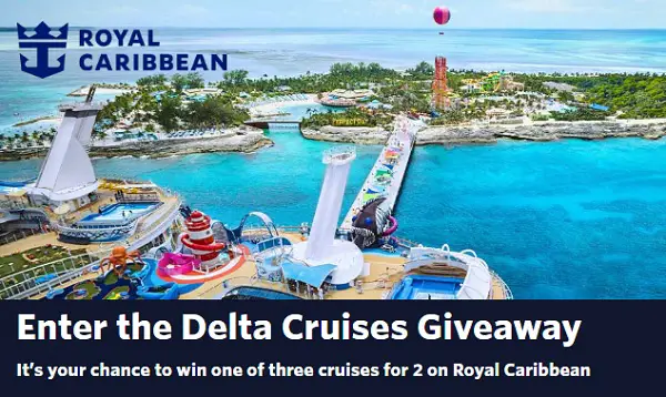 Delta Cruises Giveaway – Win a Caribbean Cruise for 2 Plus $2,000 in Delta Gift Cards