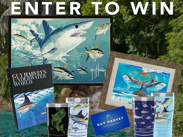 Win an All-Inclusive Discovery Cove Shark Adventure & Guy Harvey Prize Package!