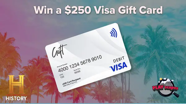 DISH August 2026 Play Scapes Sweepstakes: Win a $250 Visa Gift Card [16 Winners]